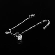 Load image into Gallery viewer, MQCHUN 3D Rose Necklace Personalized Custom Charm Necklace Final Rose Flower Beauty and the Beast Jewelry Women Girls Party Gift
