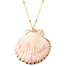Load image into Gallery viewer, 2019 Boho Conchiglia Borsette Collana Spiaggia del Mare Borsette Pendente Della Collana Per Le Donne Collier Femme Borsette Ciprea Monili di Estate Della Boemia