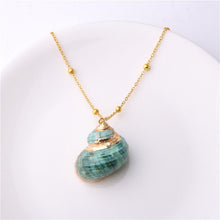 Load image into Gallery viewer, 2019 Boho Conchiglia Borsette Collana Spiaggia del Mare Borsette Pendente Della Collana Per Le Donne Collier Femme Borsette Ciprea Monili di Estate Della Boemia
