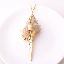 Load image into Gallery viewer, 2019 Boho Conchiglia Borsette Collana Spiaggia del Mare Borsette Pendente Della Collana Per Le Donne Collier Femme Borsette Ciprea Monili di Estate Della Boemia