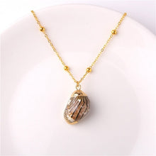 Load image into Gallery viewer, 2019 Boho Conchiglia Borsette Collana Spiaggia del Mare Borsette Pendente Della Collana Per Le Donne Collier Femme Borsette Ciprea Monili di Estate Della Boemia