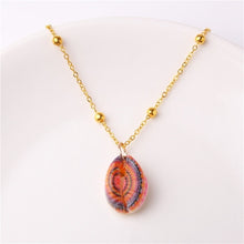 Load image into Gallery viewer, 2019 Boho Conchiglia Borsette Collana Spiaggia del Mare Borsette Pendente Della Collana Per Le Donne Collier Femme Borsette Ciprea Monili di Estate Della Boemia
