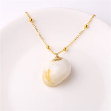 Load image into Gallery viewer, 2019 Boho Conchiglia Borsette Collana Spiaggia del Mare Borsette Pendente Della Collana Per Le Donne Collier Femme Borsette Ciprea Monili di Estate Della Boemia