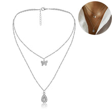 Load image into Gallery viewer, Youvanic Cute Butterfly Choker Necklace For Women Gold Chain Statement Collar Female Chocker Best Shining Jewelry in Aliexpress